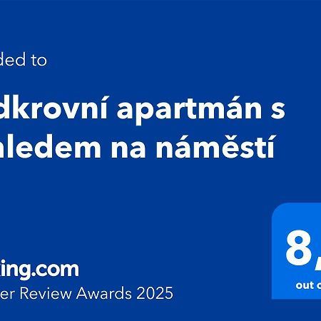 Podkrovni Apartman S Vyhledem Na Namesti Lomnice nad Luznici Ngoại thất bức ảnh